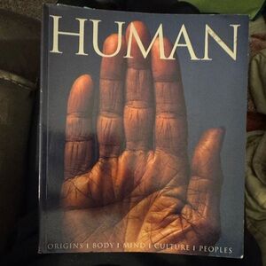 Human Book with Hand Cover